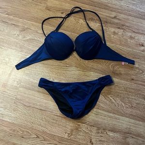 Victorias Secret navy bikini